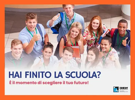 Hai finito la scuola? È il momento di scegliere il tuo futuro!