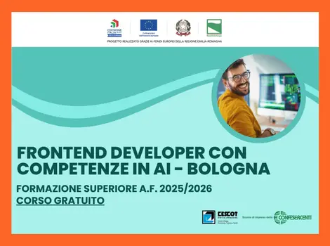 Diventa FRONTEND DEVELOPER CON COMPETENZE IN AI