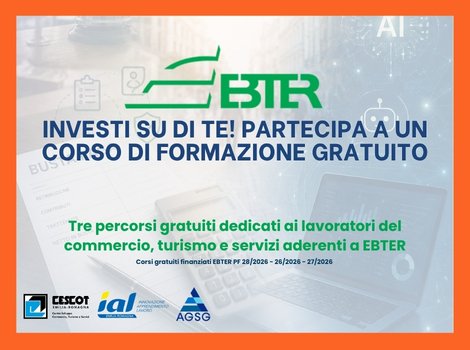 Corsi di formazione gratuiti EBTER