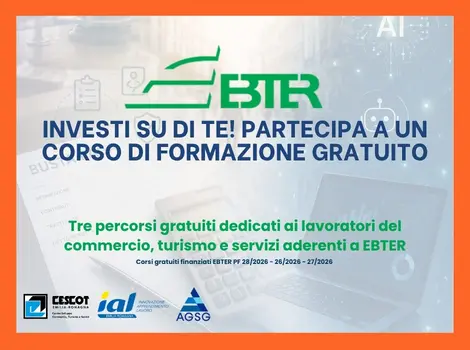 Corsi di formazione gratuiti EBTER