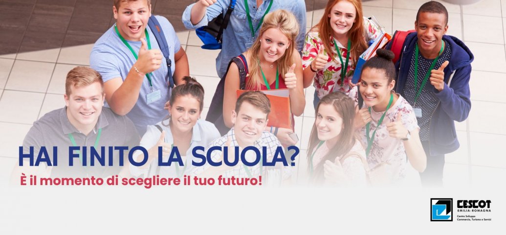 Hai finito la scuola? È il momento di scegliere il tuo futuro!