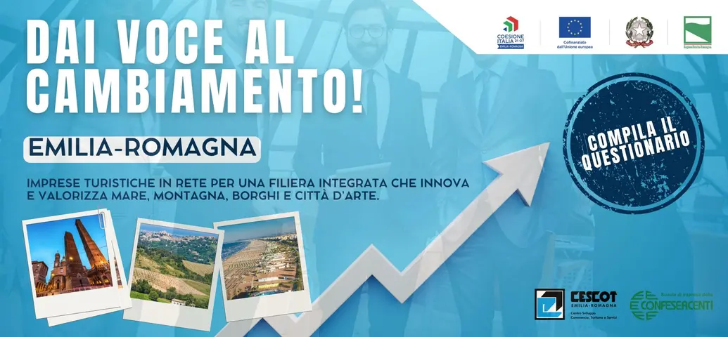 Indagine sul futuro del turismo: la tua opinione conta! Indagine sul futuro del turismo: la tua opinione conta!