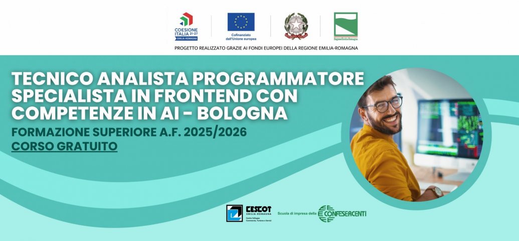 Diventa FRONTEND DEVELOPER CON COMPETENZE IN AI
