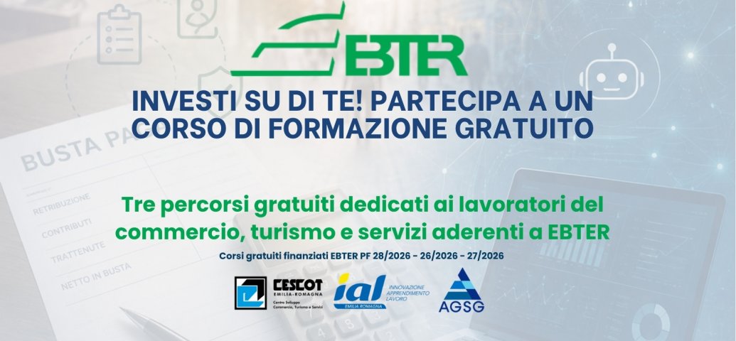 Corsi di formazione gratuiti EBTER